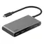 Belkin CONNECT AVC022 grau / USB-C-Hub / 5 in 1 / 2x USB-C- Port