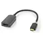 Nedis USB-C - HDMI-Adapter Anthrazit / Adapter / USB 3.2 Gen 1 / 4K 60Hz / Vergoldete Anschlüsse / 0,2 m