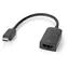 Nedis USB-C - HDMI schwarz / Adapter / USB 3.2 Gen 1 / 4K 60Hz / 0,20 m