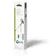 Nedis PC-In-Ear-Kopfhörer, schwarz/grau / Mono / USB-C + USB-A / Flexibles Mikrofon / 1,8 m Kabel