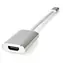 Nedis USB-C-zu-HDMI-Adapter, silber / Adapter / USB 3.2 Gen 1 / 4K@60Hz / Stromversorgung
