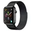 Devia Elegant Series Milanaise-Armband 44/45/46 mm Space Black / Apple Watch Armband