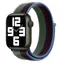 Devia Nylon-Geflechtarmband, zweifarbig, Eukalyptusgrün / Armband für Apple Watch / 40/41/42 mm / Nylon