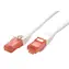 Roline UTP Cat6 weiß / Patchkabel / U/UTP / RJ45 / 1 m / LSOH