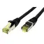 Roline S/FTP Patchkabel Cat 6a 10 m schwarz / Patchkabel / für den Außenbereich / TPE / LSOH