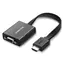 Ugreen MM103 schwarz / HDMI-zu-VGA-Adapter / Micro-USB-Stromversorgung / 25 cm