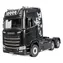 AMEWI RC-Auto Scania 770 S Sattelzugmaschine schwarz / 1:18 / RTR / 6x4 / 2,4 GHz