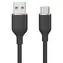Devia Jelly Series Datenkabel USB-A auf USB-C, schwarz / Datenkabel / Silikon / 1,2 m