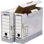 Fellowes Archivbox, Bankers Box 80 mm, grau (10 Stück) / A4 / FSC-zertifizierter Recyclingkarton