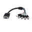 StarTech VGA - 5x BNC-Monitorkabel schwarz / Anschlusskabel / 0,3 m