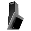 Akpo WK-4 NERO 2.0 60 Grau, schwarzes Glas / Dunstabzugshaube / LED / 600 mm / 300 m/h / 72 dB