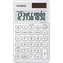 Casio SL-1000SC-WE weiß / Taschenrechner / zehnstellig / duales Netzteil