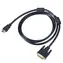 Akyga Kabel HDMI (M) - DVI-D 24+1 (M) schwarz / Kabel / HDMI 1.4 / 1,8 m