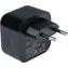 Inter-tech PD-2036 schwarz / Ladegerät / 2x USB-C / 36W / PD