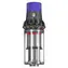 Dyson V10 Cyclone Submarine Grau, Kupfer / Akku-Stielstaubsauger / Trocken und Nass / 0,76 l / 60 Min.