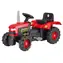 DOLU Trettraktor groß rot / ab 3 Jahren / Tragfähigkeit 50 kg