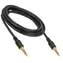 DeLock Stereo-Klinkenstecker 3,5 mm, 4-polig, schwarz / Audiokabel / 3 m