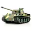 AMEWI RC Panther Standard-Tarnung / RC-Panzer / 1:16 / RTR / 2,4 GHz / Li- ION 1800 mAh