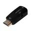 LogiLink HDMI (M) - VGA (F) Adapter schwarz / Adapter / Full HD 1080p / 3,5-mm-Audioanschluss