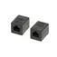 LogiLink RJ-45 Cat.6 UTP schwarz / Kupplung / 2x RJ-45 / 1:1