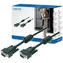 LogiLink VGA-Kabel 20 m schwarz / Videoanschlusskabel / VGA (D-Sub) - VGA (D-Sub) / mit Ferritkernen