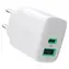 Green Cell PowerSource Duo30 weiß / Ladegerät / USB-A + USB-C / 3 A
