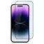 OEM -Schutzglas für Apple iPhone 15 PLUS , randlos, schwarz / Schutzglas / Verklebung des gesamten Displays