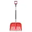 Prosperplast Schneerechen SNOWER 55 ALUTUBE rot / 55 cm / Aluminiumstiel