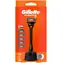 Gillette Fusion5 / Herrenrasierer / 5 Klingen / 5 Ersatzklingen / Ständer