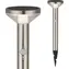 Maclean MCE465 C/M Chrom matt / Solar-LED-Lampe / Bewegungsmelder / IP44 / 3 Modi / Li- ION 1200 mAh