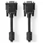 Nedis VGA-Kabel schwarz / Kabel / VGA (D-SUB) Stecker - VGA-Stecker / 10 m / lose
