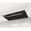 Amica OMP6255BG schwarz / Dunstabzugshaube / Einbaulüfter / 389 m/h / 3 Geschwindigkeitsstufen / 65 dB