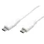 Roline USB-C - USB-C Stecker/Stecker Silikon weiß / Ladekabel / 60 W / 1 m
