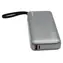 TERRA Powerbank 20000mAh silber / Powerbank / 165W / 2x USB-C / Schnellladefunktion
