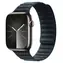 Devia Deluxe Magnetfaser Evergreen / Armband / Apple Watch 44/45/46 mm / magnetisch