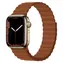 Devia Deluxe Sport 3 40/41/42 mm Sattelbraun / Armband für Apple Watch / Silikon / Magnetverschluss