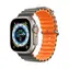 Devia Deluxe Sport6 Armband für Apple Watch 40/41 mm, grau/orange / Armband / Silikon / Zweifarbig
