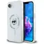 Karl Lagerfeld IML Choupette Head Metallrahmen weiß / Rückseite / MagSafe / iPhone 16e