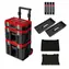 Einhell E-Case versiegelt / Transportbox auf Rollen / Systemaufbewahrungsturm / Wasserdicht