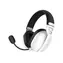 Hator ESH16 Hyperpunk 3 Kabelloses weißes Gaming-Headset mit Mikrofon / Hi-Res / LDAC / ANC / Bluetooth 5.4 / USB