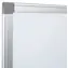 EuroSupplies Magnettafel 150 x 100 cm / Aluminiumrahmen (ALU) / weiß lackierte Oberfläche / Aufbewahrungsschiene