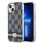 DKNY IML Checkered Mono Pattern schwarz (DKHMP14SHCPTSK) / Rückseite / MagSafe / iPhone 13/14/15