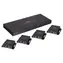 Lindy 4- Port HDMI- und IR-Splitter Cat.6 schwarz / HDMI-Splitter / 4K 30Hz / Reichweite 70 m / EDID-Management