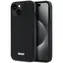 DKNY 3D-Gummimuster-Rückseite, schwarz / für Apple iPhone 15 PLUS