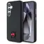 DKNY Leder-Rückseite „Heart of NY“ schwarz / Rückseite für Samsung Galaxy S25