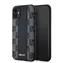 DKNY Leder kariert schwarz / Rückseite / MagSafe / Apple iPhone 11, XR