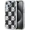 DKNY IML Kariertes Schwarz / Rückseite / IML / Apple iPhone 15 PLUS, 14 PLUS