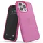 Adidas OR Klarsichthülle mit Glitzerpink / Schutzhülle / für Apple iPhone 13 Pro, iPhone 13 / Transparent, Glitzer