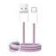 Puro Fabrik 2.0 pink / USB-A - USB-C Datenkabel / geflochten / 10 W / 1,5 m