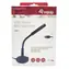 Desktop-Mikrofon mit USB-A- Equip , schwarz / Plug & Play / Rauschunterdrückung / 1,2 m